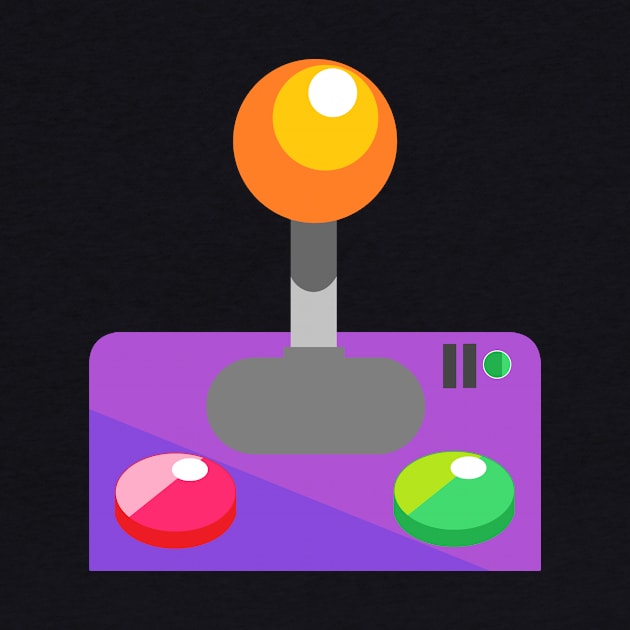 player D joystick by prettyguardianstudio